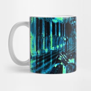 Undead warrior (Blue) Mug